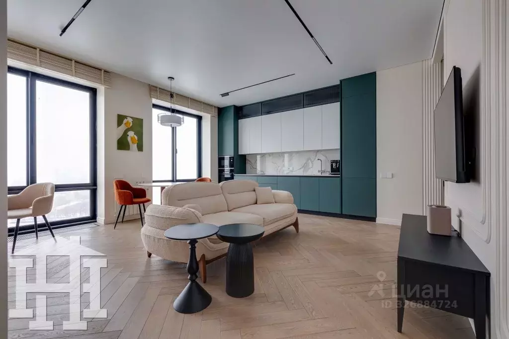 3-к кв. Москва Багратионовский проезд, 5Ак1 (80.0 м) - Фото 1