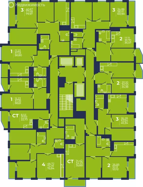 3-комнатная квартира: Уфа, проспект Дружбы Народов, 49 (79.8 м) - Фото 2