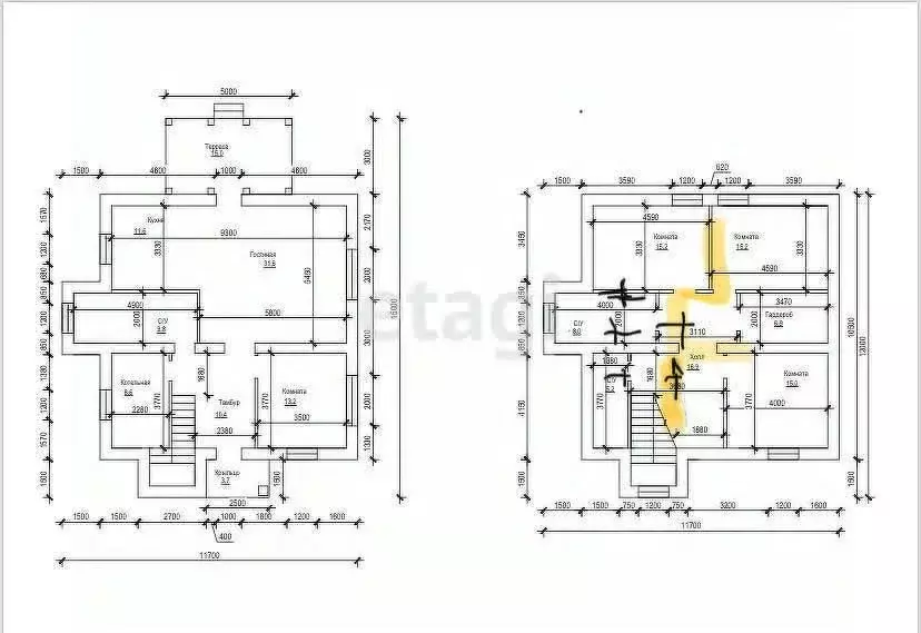 Дом в Калининградская область, Полесск пос. Загородный,  (167 м) - Фото 2