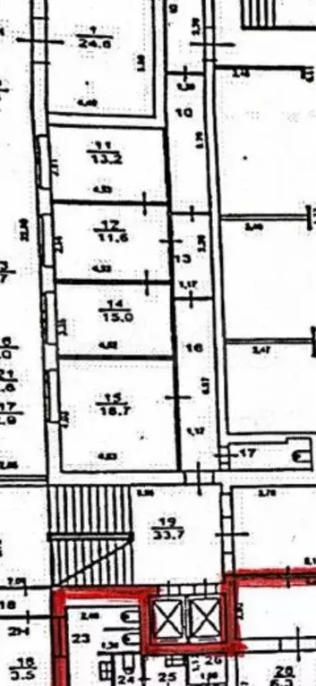 Офисный блок из 3-х кабинетов, 80м2 - Фото 0