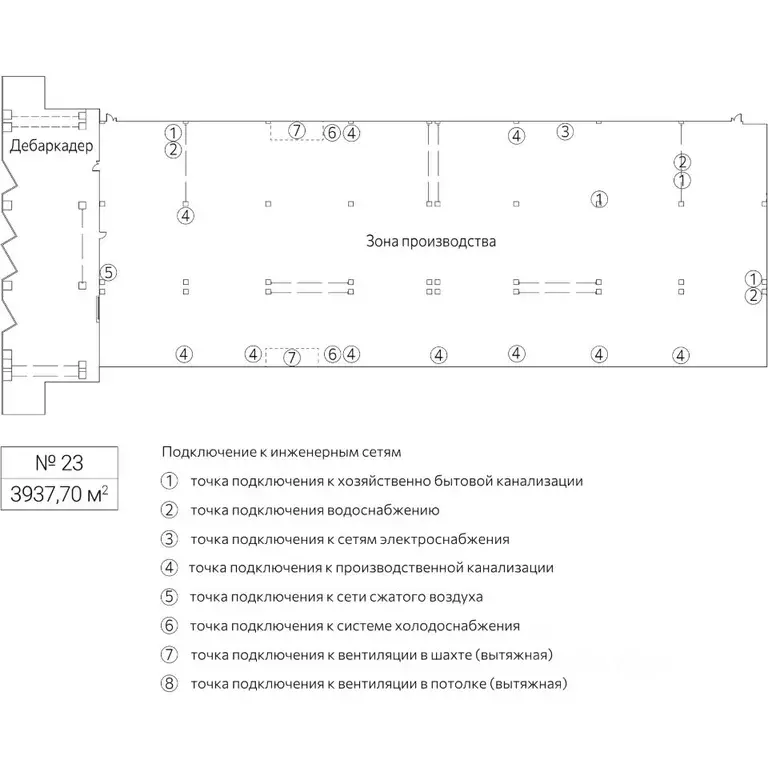 Производственное помещение в Москва Рябиновая ул., 42АС10 (3938 м) - Фото 1