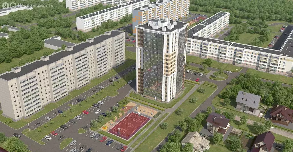 2-комнатная квартира: Набережные Челны, улица Карманова, 45 (63.3 м) - Фото 1