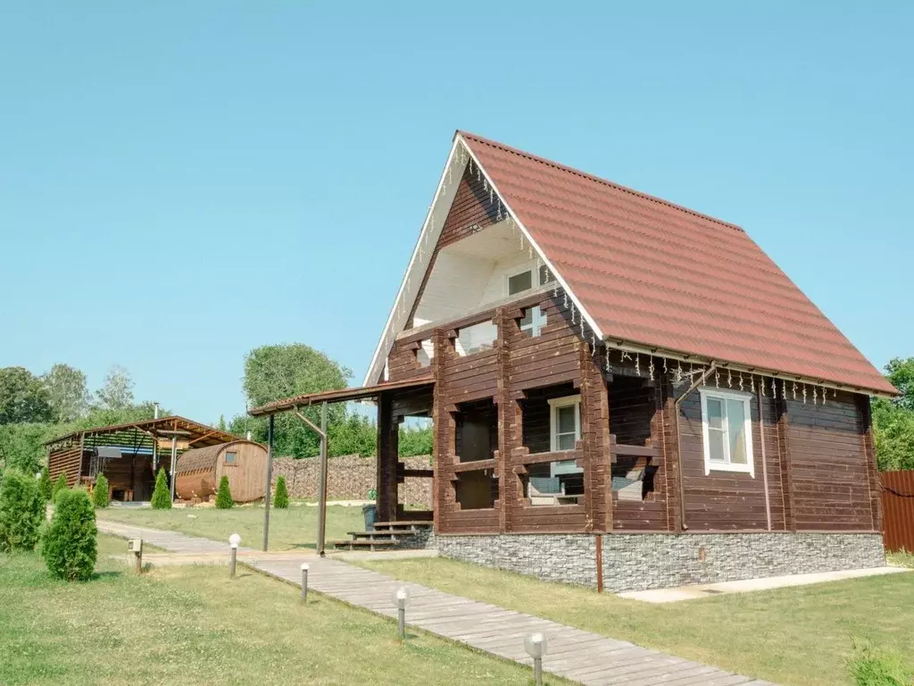 Дом в Липецкая область, Задонский район, Юрьевский сельсовет, с. ... - Фото 1
