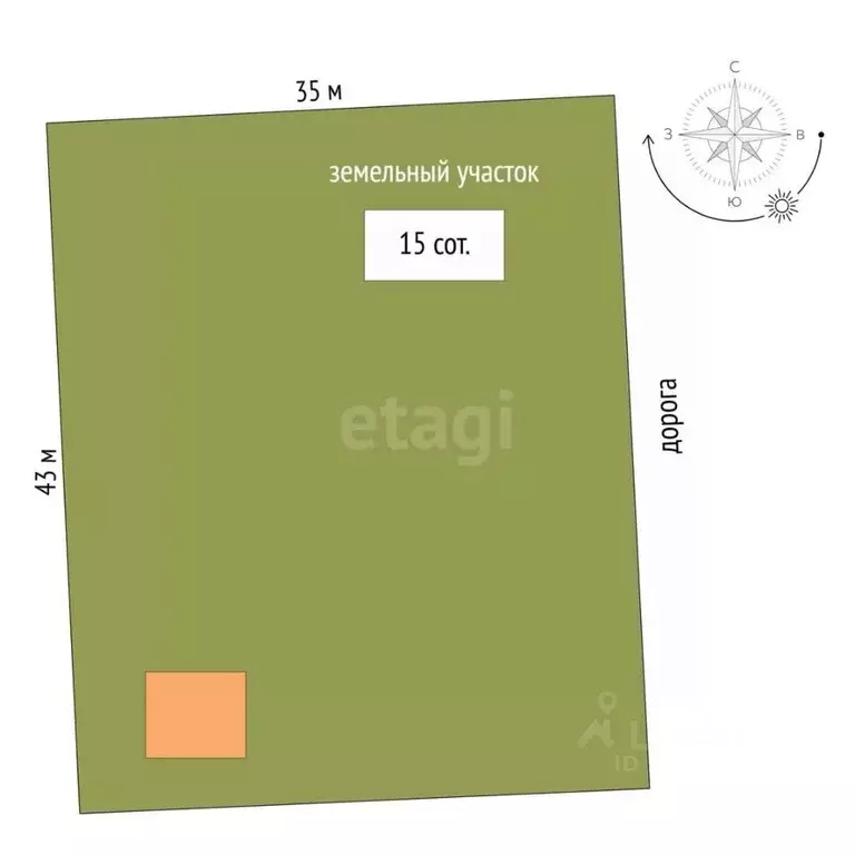Дом в Кемеровская область, Кемеровский муниципальный округ, д. Смолино ... - Фото 2
