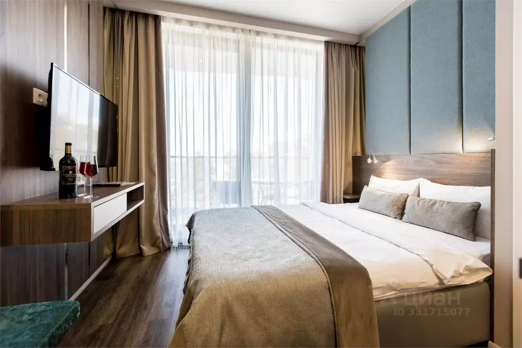 1-к кв. Краснодарский край, Сочи Лучезарная ул., 1А (25.0 м) - Фото 2