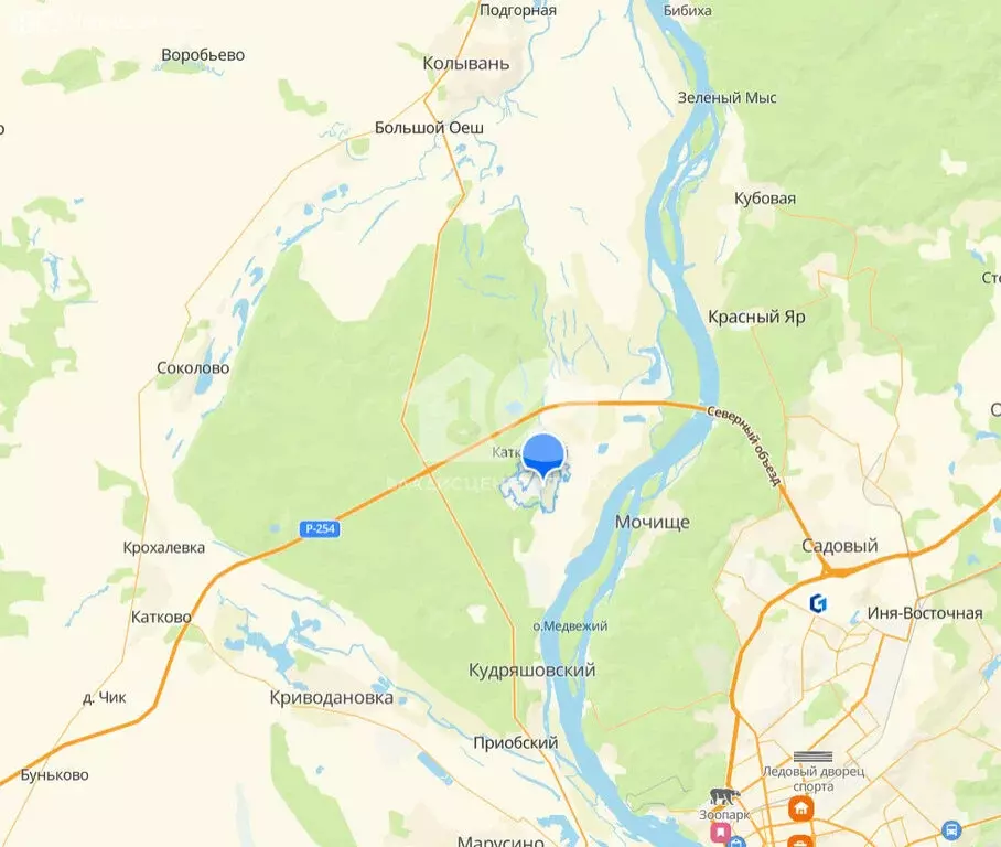 Участок в Новосибирский район, Кудряшовский сельсовет, посёлок ... - Фото 2