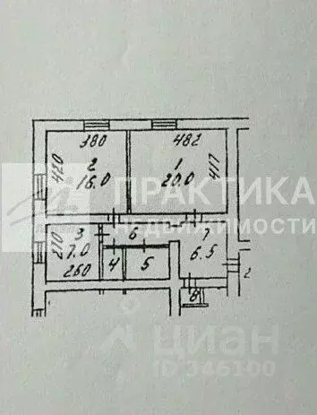 2-к кв. Московская область, Солнечногорск городской округ, д. Ложки, ... - Фото 2
