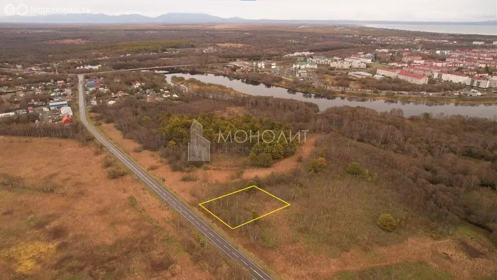 Участок в Анива, Заречная улица (15 м) - Фото 1