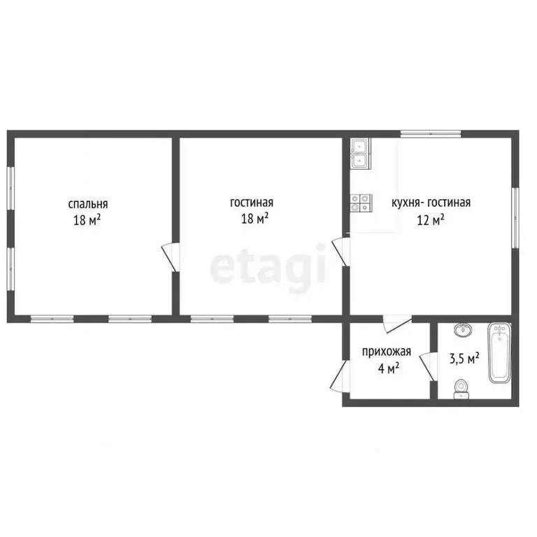 Дом в Оренбургская область, Оренбург 19-я линия, 27 (55 м) - Фото 1