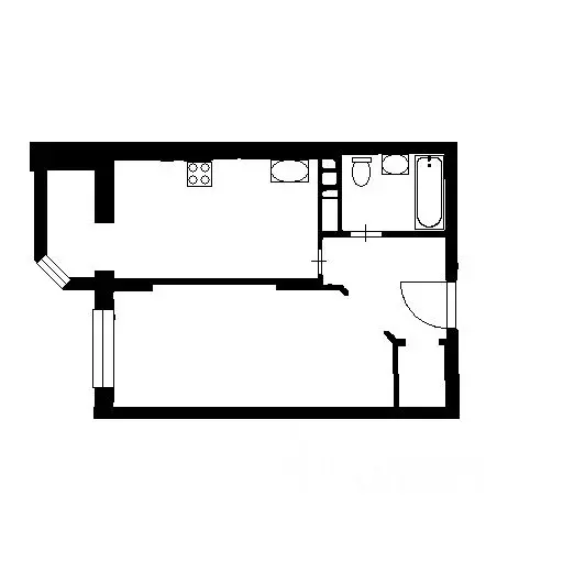 1-к кв. Московская область, Раменское Северное ш., 24 (40.5 м) - Фото 2