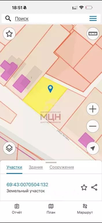 Участок в Тверская область, Конаково ул. Лиговка (6.76 сот.) - Фото 1