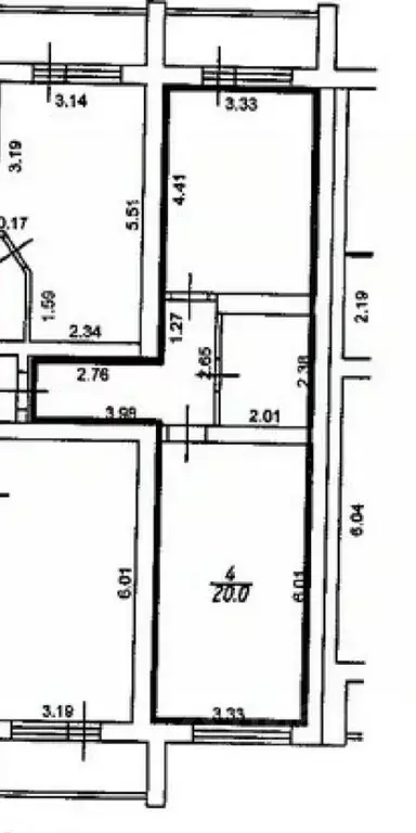 1-к кв. Костромская область, Кострома Венеция мкр, 20 (50.0 м) - Фото 2