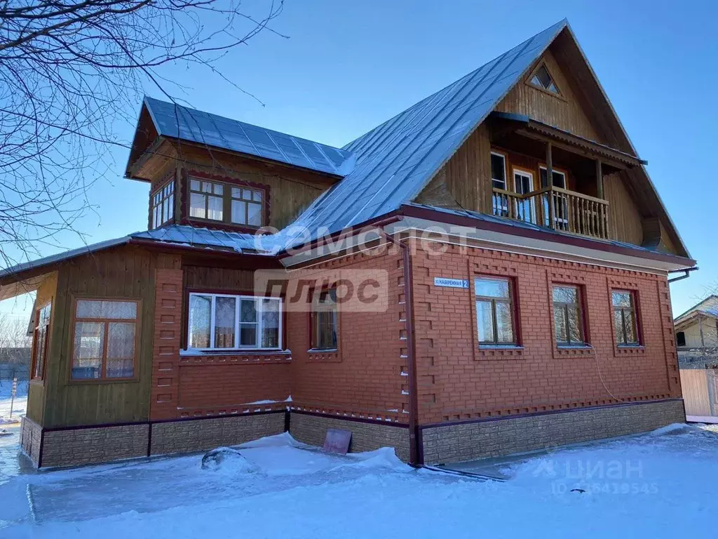 Коттедж в Алтайский край, Бийский район, с. Малоенисейское Набережная ... - Фото 1