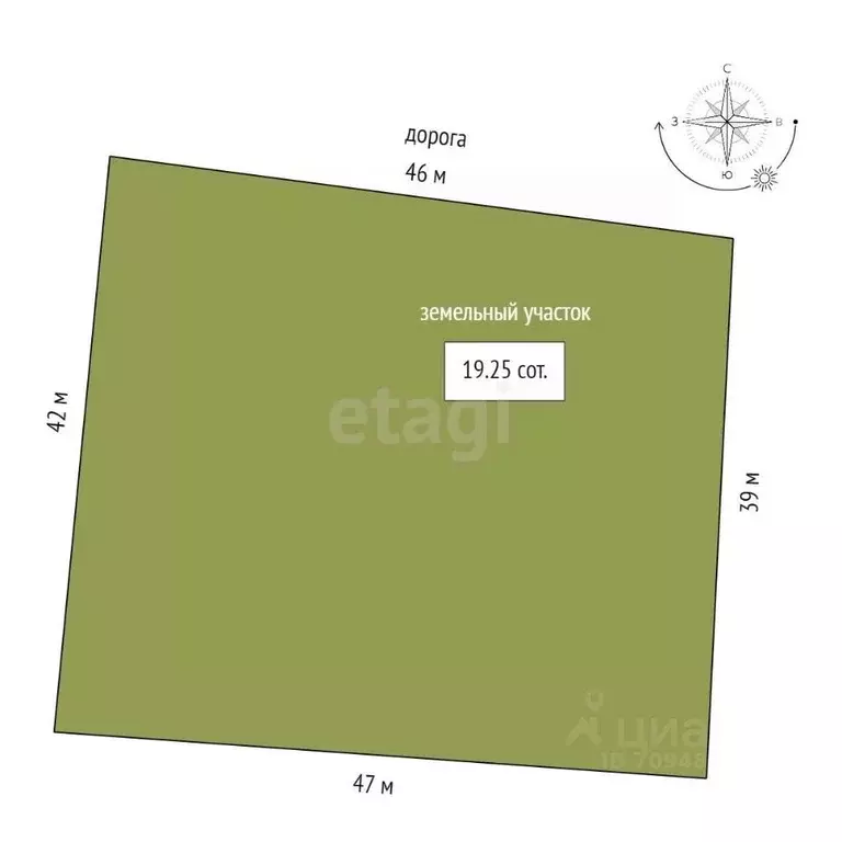 Участок в Свердловская область, Талицкий муниципальный округ, д. ... - Фото 2