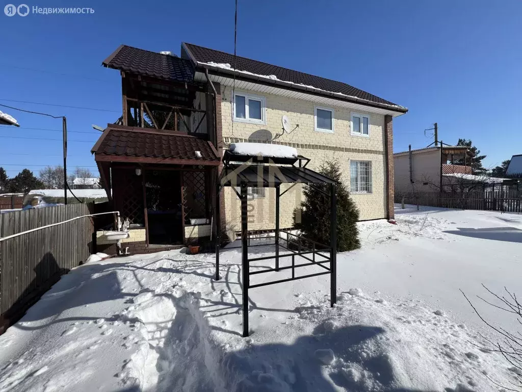 Дом в муниципальный округ Омский район, СНТ Тепличный-1 (150 м) - Фото 1