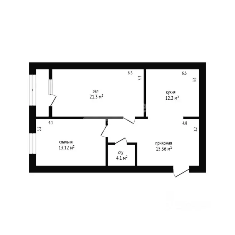 2-к кв. Дагестан, Дербент пер. Карла Маркса, 98к1 (64.5 м) - Фото 2