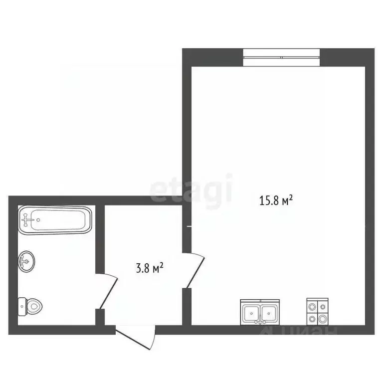 Комната Ямало-Ненецкий АО, Новый Уренгой ул. Геологоразведчиков, 2А ... - Фото 2