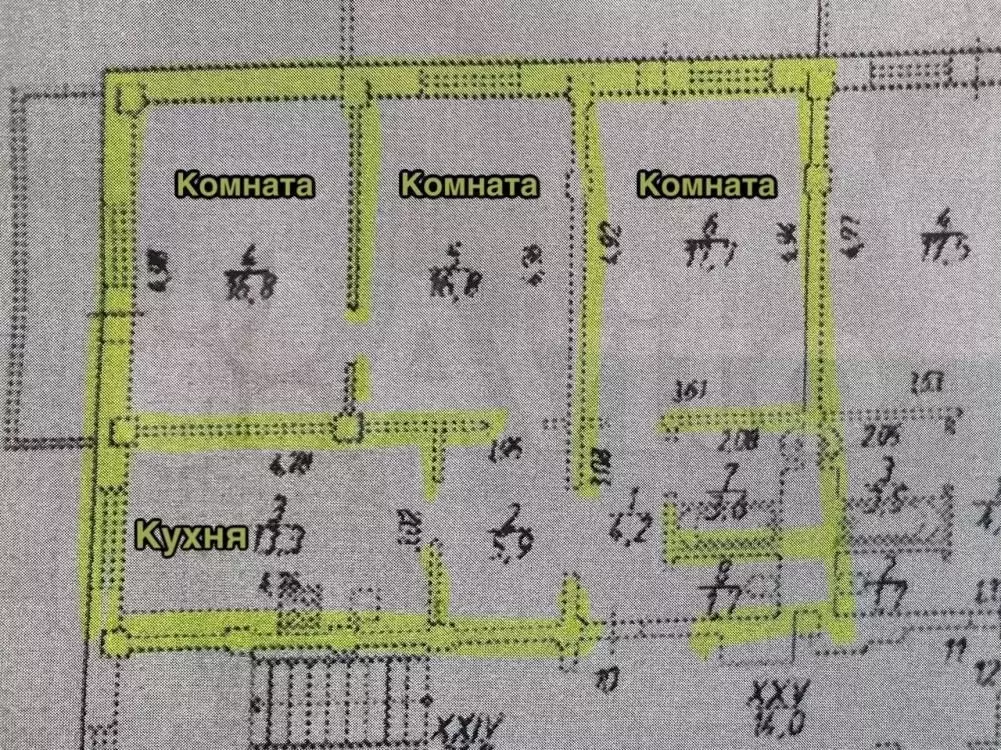 3-к. квартира, 94 м, 6/12 эт. - Фото 0