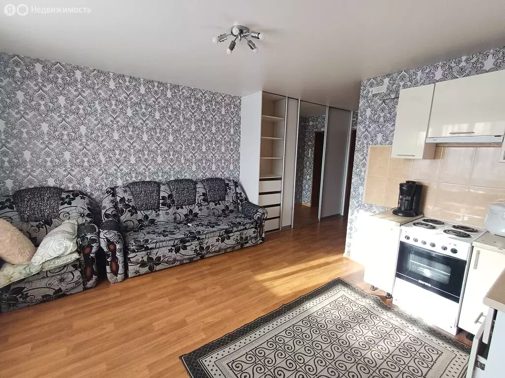 Квартира-студия: посёлок Западный, микрорайон Просторы, Просторная ... - Фото 2