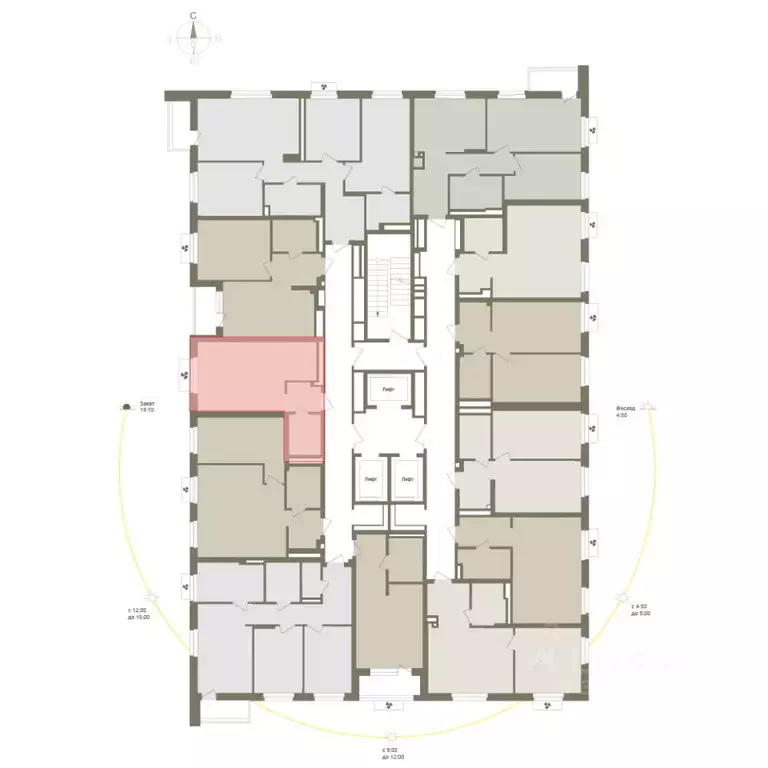 1-к кв. Башкортостан, Уфа Родина Парк жилой комплекс (31.5 м) - Фото 1