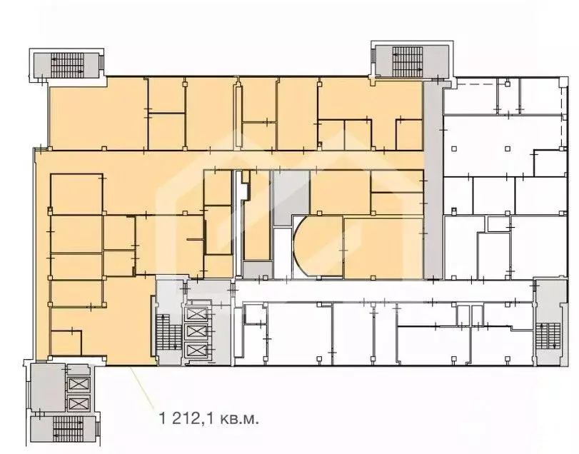 Помещение свободного назначения в Москва Верейская ул., 11 (1212 м) - Фото 2
