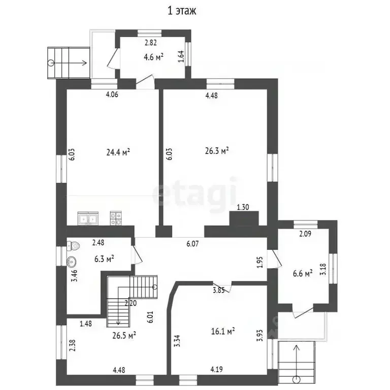 Дом в Калужская область, Калуга Михайловская ул., 40 (328 м) - Фото 1
