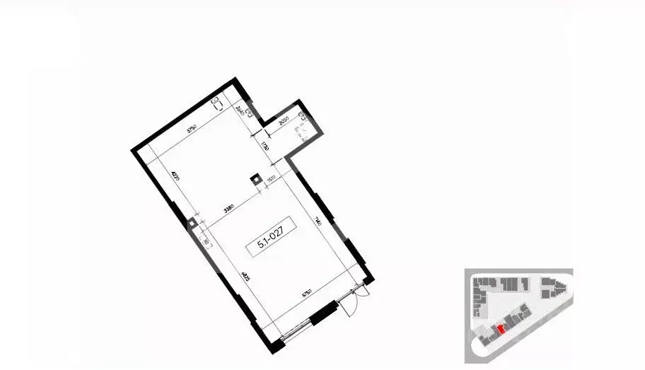 Торговая площадь в Москва Дзен-кварталы жилой комплекс (69 м) - Фото 2