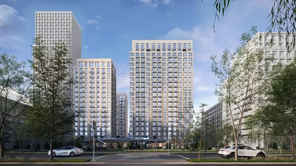 2-к кв. Москва Квартал Герцена жилой комплекс, к2 (64.05 м) - Фото 2