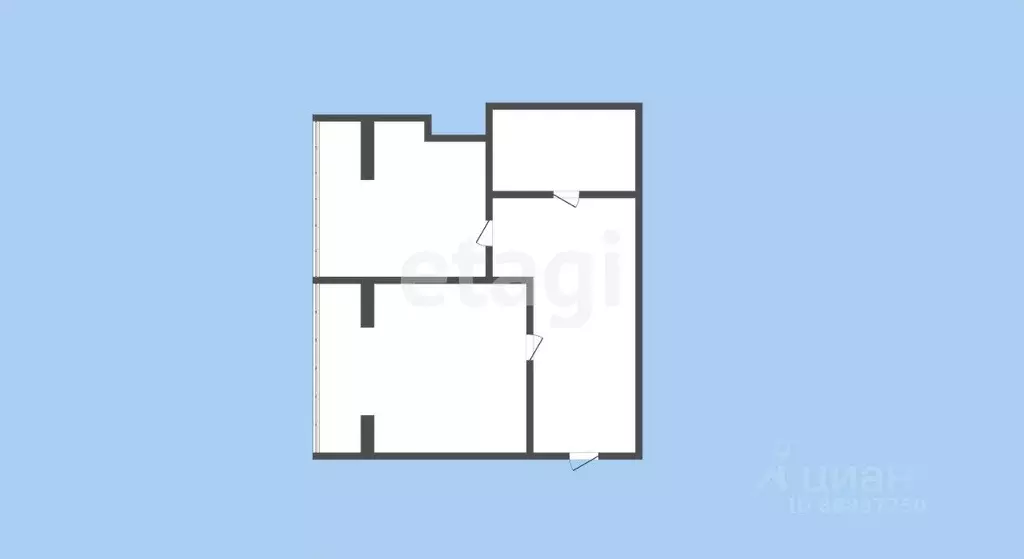1-к кв. Карачаево-Черкесия, Черкесск Октябрьская ул., 325Б (44.3 м) - Фото 1