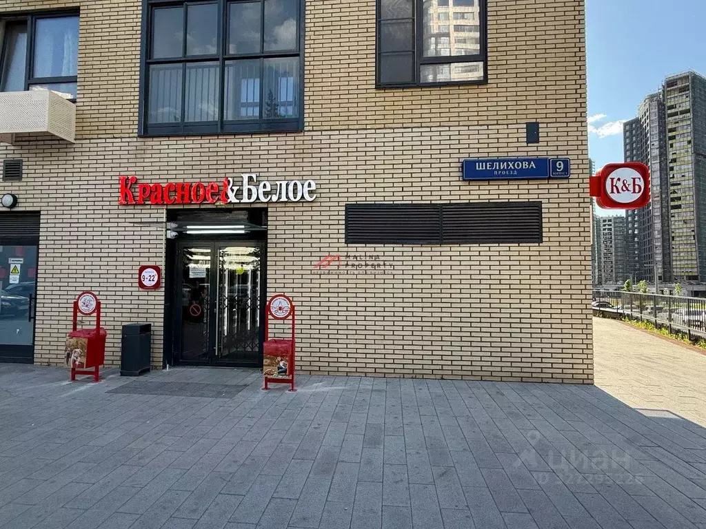 Торговая площадь в Москва проезд Шелихова, 9к1 (85 м) - Фото 1