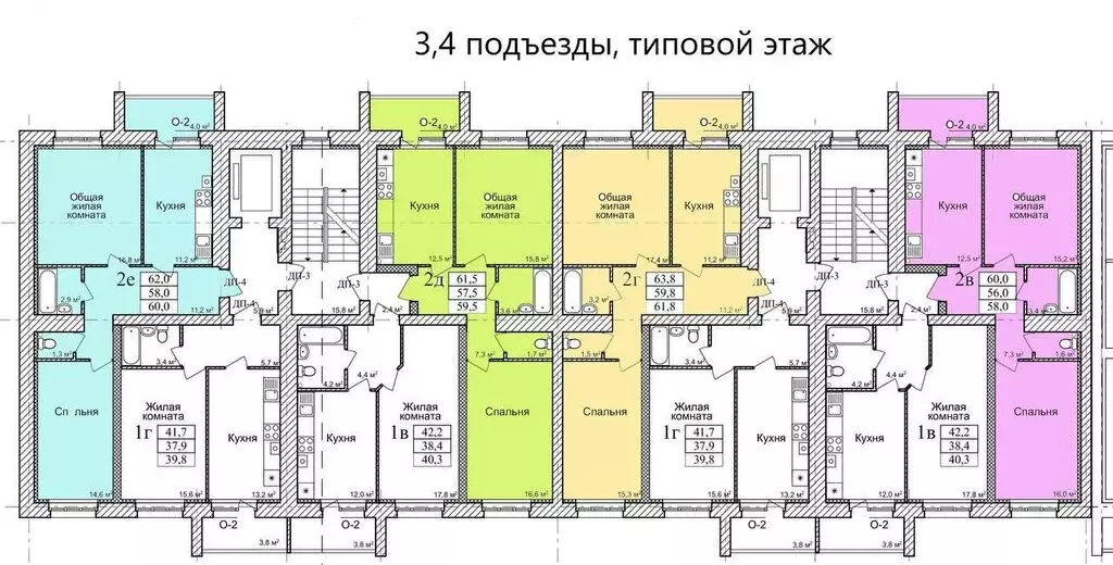 2-комнатная квартира: село Бокино, Дорожный переулок, 22Д (60 м) - Фото 1