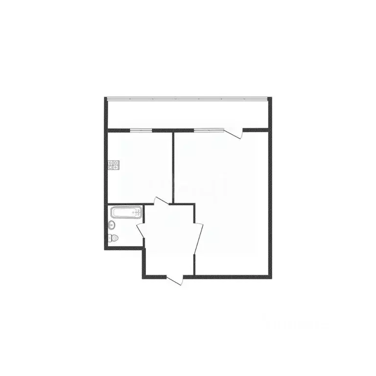1-к кв. Смоленская область, Сафоново ул. Энгельса, 14 (31.2 м) - Фото 2