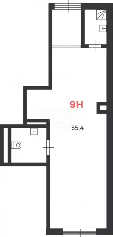 Помещение свободного назначения в Москва Базовская ул., 26 (55 м) - Фото 2