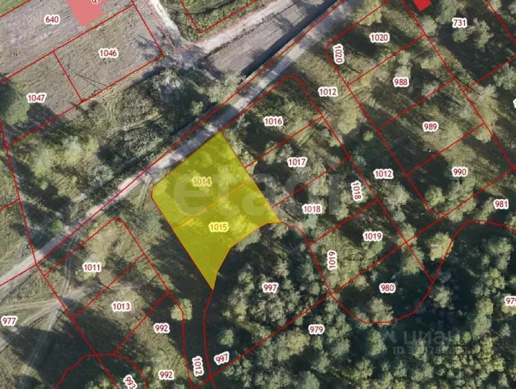 Участок в Томская область, Томский район, д. Кандинка ул. Гагарина ... - Фото 1