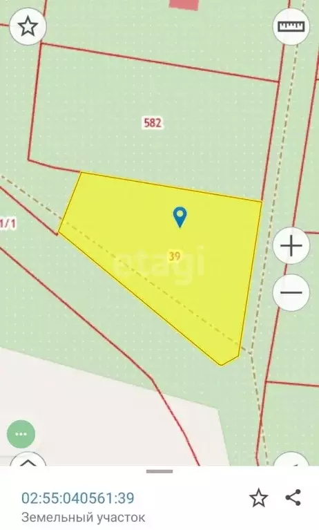 Участок в Башкортостан, Уфа Родник со, 2 (6.0 сот.) - Фото 2