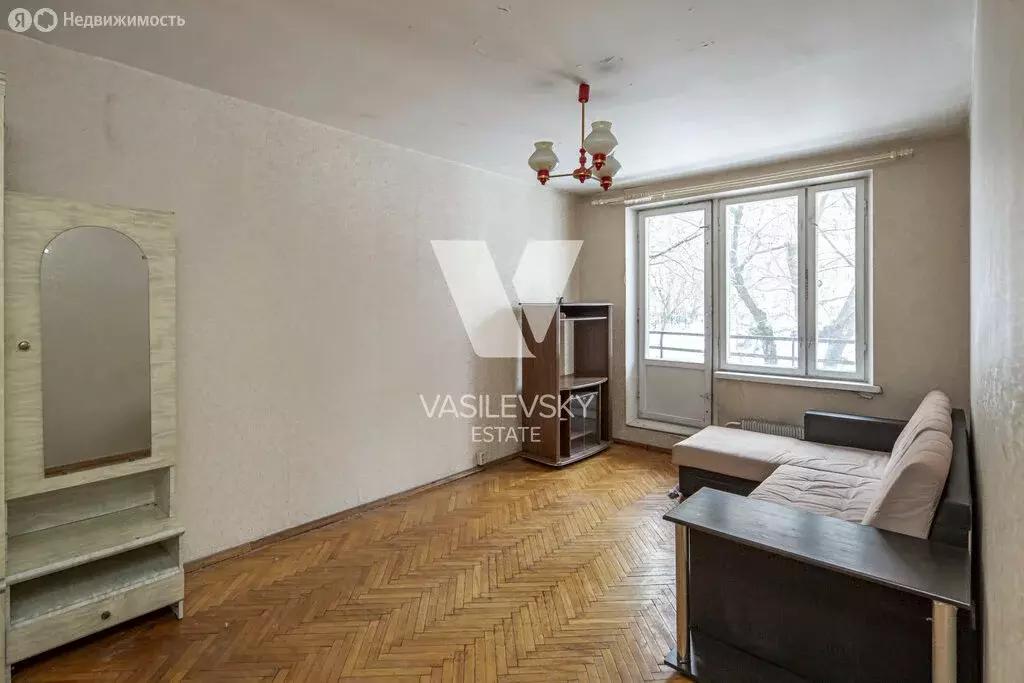 1-комнатная квартира: Москва, Азовская улица, 4 (34 м) - Фото 1