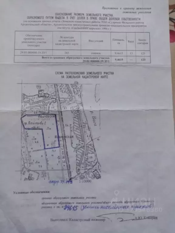 Участок в Архангельская область, Вельский муниципальный округ, пос. ... - Фото 2