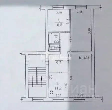Комната Ямало-Ненецкий АО, Новый Уренгой ул. 26-го съезда КПСС, 10 ... - Фото 1