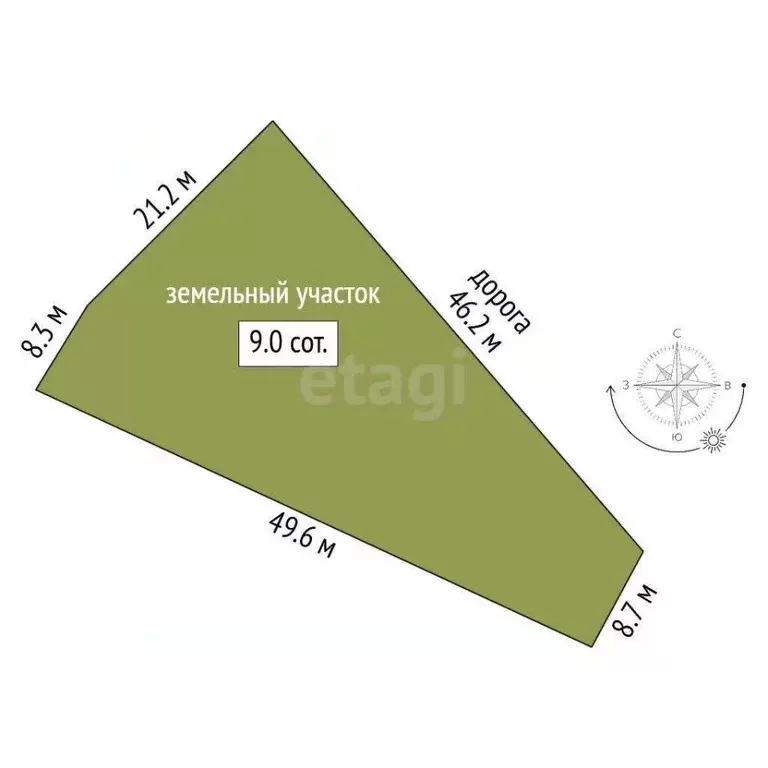 Участок в Владимирская область, Покров городской округ, д. Филимоново  ... - Фото 2