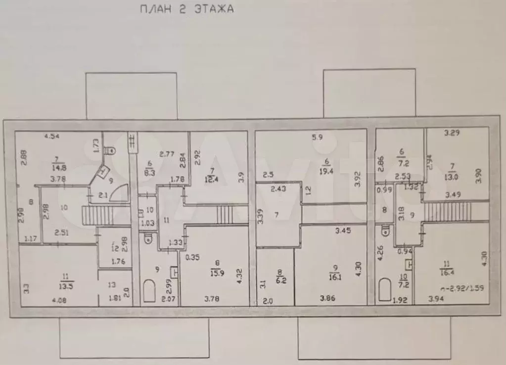 Таунхаус 123 м на участке 13 сот. - Фото 1