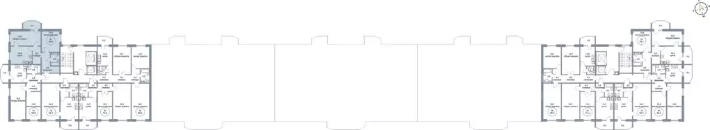 2-к кв. Ханты-Мансийский АО, Сургут тракт Югорский, 50/3 (67.9 м) - Фото 2