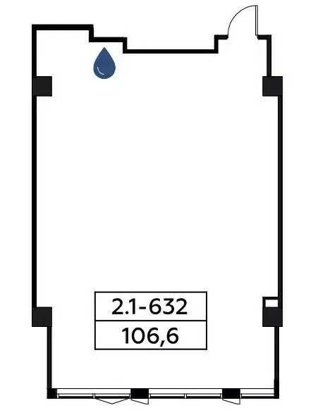 Офис (106.6 м) - Фото 1