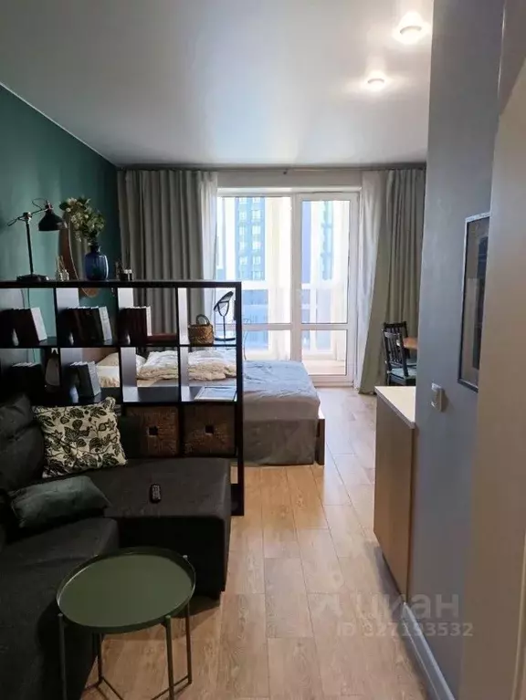 1-к кв. Башкортостан, Уфа ул. Рудольфа Нуреева, 6 (26.0 м) - Фото 1