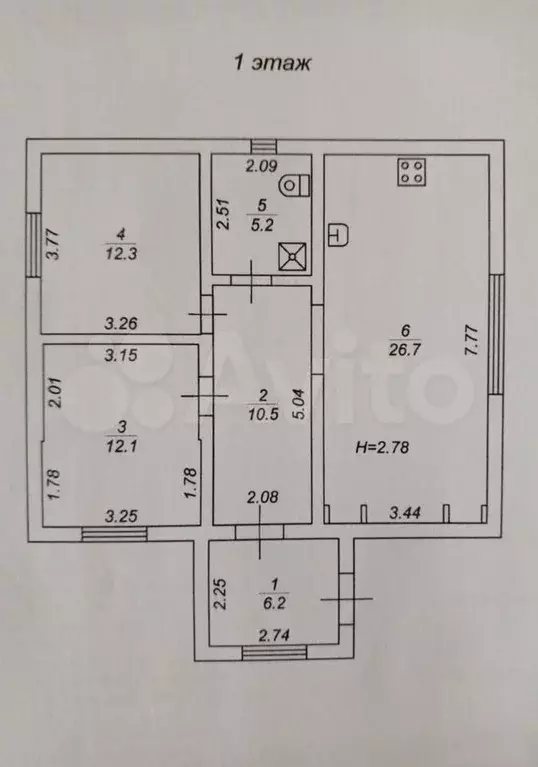 Дом 79,2 м на участке 7,5 сот. - Фото 0