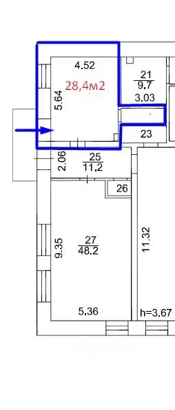 Помещение свободного назначения в Новосибирская область, Новосибирский ... - Фото 2