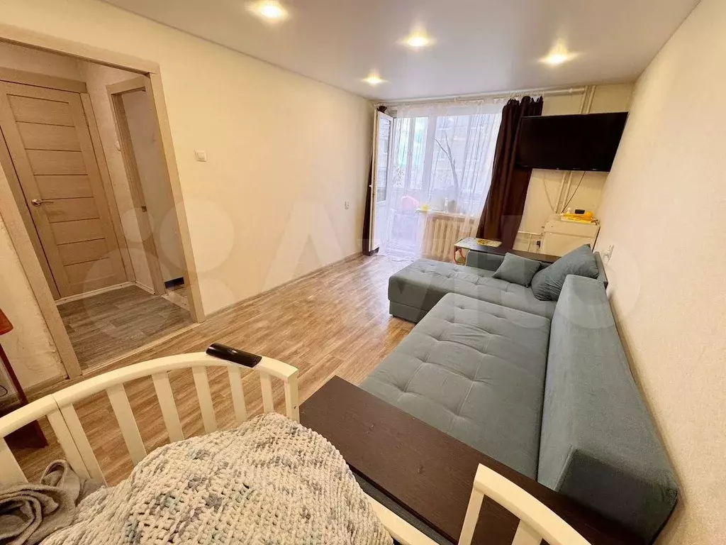 1-к. квартира, 34,8 м, 2/5 эт. - Фото 0