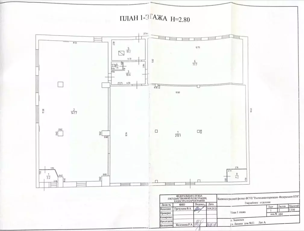 Помещение свободного назначения в Калининградская область, Гвардейский ... - Фото 2