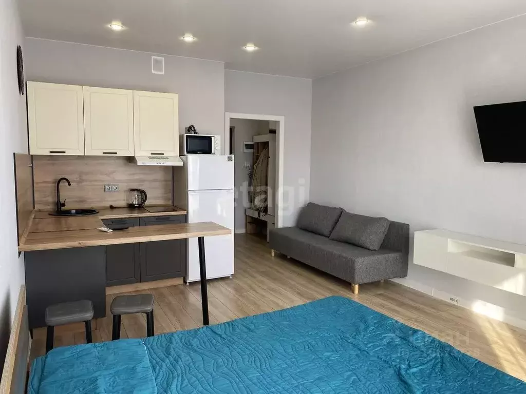 Студия Краснодарский край, Краснодар ул. Ивана Беличенко, 90к1 (26.3 ... - Фото 1