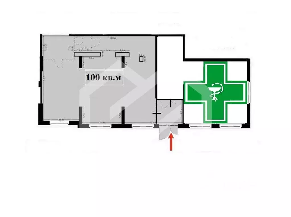 Помещение свободного назначения в Московская область, Мытищи ... - Фото 2