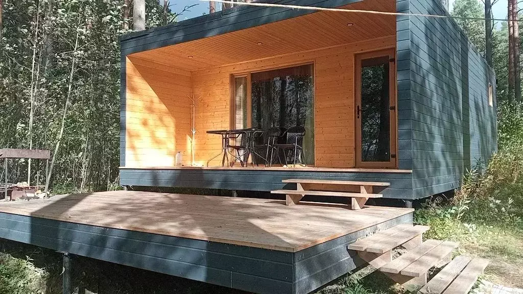 Дом в Ленинградская область, Приозерский район, Ромашкинское с/пос, ... - Фото 1